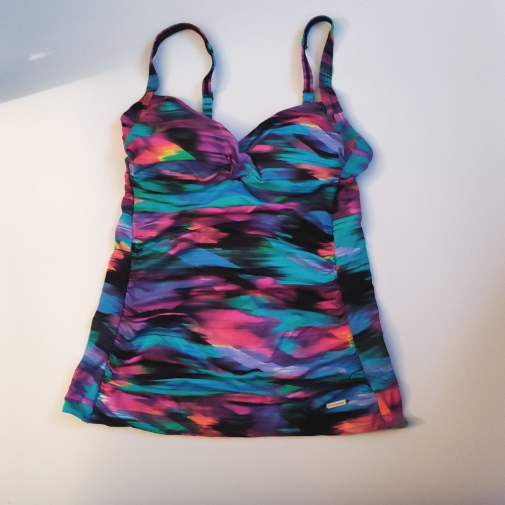 Sunseekers Multi-color Bathing Suit Top